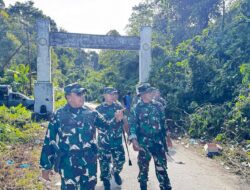 Berikan Rasa Aman Pasca Konflik. Personil Kodim 1502/Masohi Laksanakan pengamanan tempat Kejadian