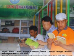 Pojok Baca Lapas Hidup Kembali: Minat Literasi Warga Binaan Meningkat Pasca Idul Fitri