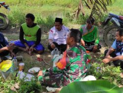 Babinsa Sebakung Taka Laksanakan Pendampingan Kepada Kelompok Tani