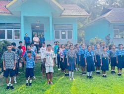 Wajah Kegembiraan Anak Anak kembali Sekolah Paska Bentrokan