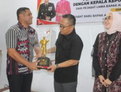 Dandim 1404/Pinrang Hadiri Ramah Tamah dan Pisah Sambut Kapolres Pinrang