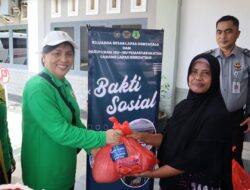 Gerakan Bhakti Sosial LAPAS Gorontalo serahkan Bansos kepada masyarakat sekitar Lapas