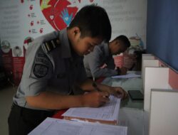 Rutan Pelaihari Gelar Donor Darah Peringati Hari Bhakti Pemasyarakatan Ke-61