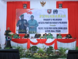 Kodim 0904/Paser Terima Kunjungan Kerja Pangdam VI/Mlw Beserta Rombongan