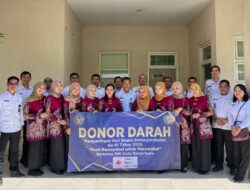 Peduli Sesama, Lapas Banjarbaru Gelar Donor Darah HBP Ke-61