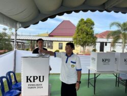 314 Warga Binaan Lapas Banjarbaru Gunakan Hak Pilihnya dalam PSU Pilwakot Banjarbaru 2024