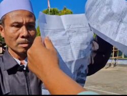 HAZA/RADAR MANDALIKA HALAMAN: Terlihat sebagian halaman SDN 1 Pengenjek dipagari, Kemarin