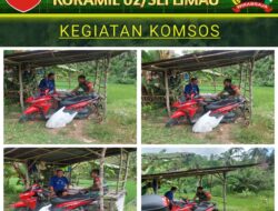 Babinsa Koramil 02/Sungai Limau Melaksanakan Komsos Dengan Warga Binaan Nagari Koto Tinggi