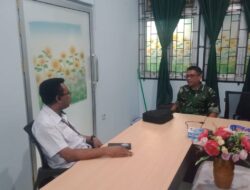 Komsos Korem 181/PVT Bersama Dinas Pertanian Provinsi PBD Bahas Hanpangan