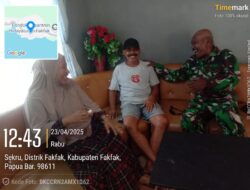 Pasi Ter Korem 182/JO Anjangsana Dengan Tokoh Pemuda Kampung Kiat