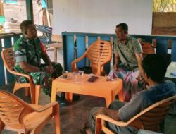 Babinsa Tangse Perkuat Silaturahmi Melalui Komsos dengan Tokoh Masyarakat Bahas Hanpangan