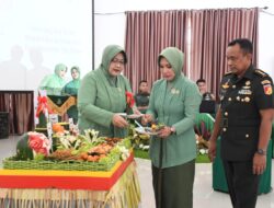 Korem 133/Nani Wartabone Gelar Peringatan HUT Ke-79 Persit Kartika Chandra Kirana Tahun 2025