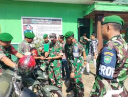 Kodim 0115/Simeulue Gelar Pengecekan Kelengkapan Dan Kelayakan Kendaraan Dinas