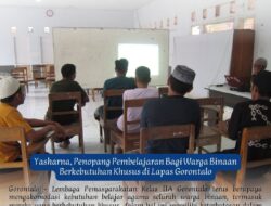 Methode Yasharna : Inovasi Unggulan Bagi Warga Binaan Berkebutuhan Khusus di Lapas Gorontalo