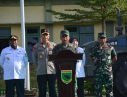 Danrem 181/PVT : Batalyon Komposit PRCPB Siap Jadi Garda Terdepan Reaksi Cepat Penanggulangan Bencana