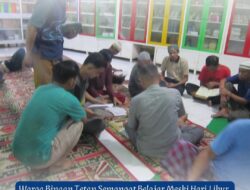 Warga Binaan Tetap Semangat Belajar Meski Hari Libur, Riyadhah Tetap Berjalan di Lapas Gorontalo