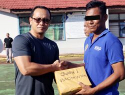 Rutan Pelaihari Gelar Apel Penutupan Pekan Olahraga dan Seni Warga Binaan