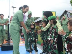Tatap Muka Ketua Umum Persit Kartika Chandra Kirana dengan Persit KCK Koorcab Rem 133 PD XIII Merdeka dan jajaran serta Persit Cabang LVI Brigif 22 dan jajarannya di Wilayah Gorontalo