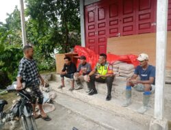 Pererat Silaturahmi, Babinsa Sertu Marwan Aktif Bangun Komunikasi dengan Warga Blang Dalam