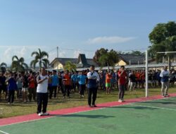 Tingkatkan Kesehatan Warga Binaan, Lapas Banjarbaru Gelar Senam Kebugaran Jasmani