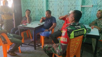Menjalin Silaturahmi Babinsa Posramil Beutong Ateuh Banggalang Komsos dengan Tokoh Masyarakat