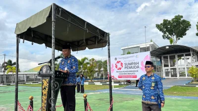 Semangat Pemuda Berkobar di Lapas Banjarbaru: Peringatan Hari Sumpah Pemuda Ke-97 Tahun 2025