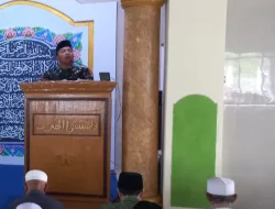 Prajurit Muda Prada Azril Jadi Motivasi Anak Muda Calabi Lewat Khotbah Jumat di Masjid Patabikul Khairat