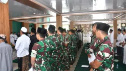 Korem 181/PVT Hadiri Istighosah Qubro Harlah Satu Abad Masehi Nahdlatul Ulama 2026