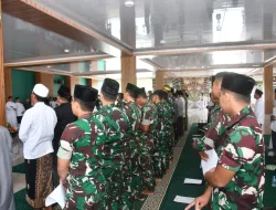 Korem 181/PVT Hadiri Istighosah Qubro Harlah Satu Abad Masehi Nahdlatul Ulama 2026