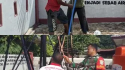 Kodim 0102/Pidie Kembali Bangun Sumur Bor Pasca bencana Banjir di Pidie Jaya, Warga Akui Sangat Terbantu