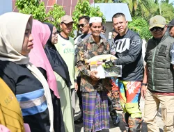 Korem 141/Toddopuli Laksanakan Karya Bakti Pengecatan Masjid Menteri Pertahanan dan pembagian Sembako