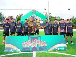 Tarungku FC Rutan Selayar Raih Juara II pada Turnamen Mini Soccer Kajari Cup I 2026