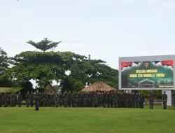 Irdam XXIV/MT: “Jaga Kebugaran dan Nama Baik Satuan, Prajurit Kodam XXIV/MT Harus Jadi Teladan
