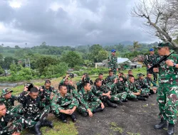 Prajurit Denma Brigif TP/31/PS Terus Asah Kemampuan Taktik di Tengah Kegiatan Pembenahan Pangkalan. Di Celah Tuntutan Pembenahan
