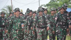 Kodam XXIV/Mandala Trikora Laksanakan Minggu Militer Melalui Kegiatan Hanmars 5 Km