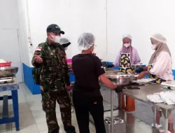 BABINSA KORAMIL MUTING PASTIKAN KEBERSIHAN DAN KELAYAKAN PROGRAM MBG DI KAMPUNG ANDAITO