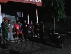 Babinsa Koramil 1404-05/Patampanua Laksanakan Patroli Malam dan Komsos dengan Pemuda