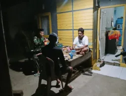 Babinsa Koramil 1404-03/Mattiro Bulu Laksanakan Pemantauan Wilayah dan Komsos Dengan Warga