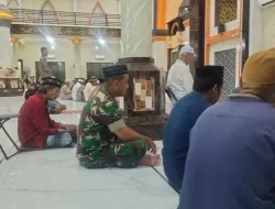 Babinsa Kodim 1404/Pinrang Gelar Safari Shalat Subuh Berjamaah