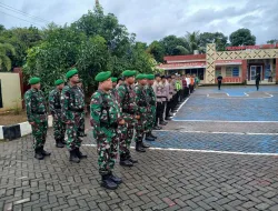 Personel Kodim 1405/Parepare Ikuti Apel Gelar Pasukan Operasi Keselamatan Pallawa 2026