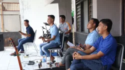 Rawana Band Hangatkan Suasana Layanan Besuk di Rutan Pelaihari