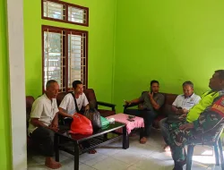 Babinsa Koramil 26/Grong-Grong Gelar Komsos dengan Aparatur Desa, Serap Aspirasi Warga untuk Dorong Pembangunan