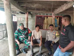 Perkuat Sinergi, Babinsa Koramil 26/Grong-Grong Gelar Komsos Bersama Aparatur Desa