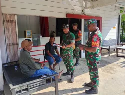 Anggota Koramil 17/Geumpang Sosialisasikan Rekrutmen Prajurit TNI AD kepada Pemuda di Desa Bangkeh