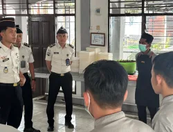 Hari  Kerja, Pejabat Struktural Rutan Pelaihari Lakukan Kontrol Menyeluruh Area Pengamanan dan Pelayanan