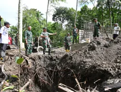 Percepat Konektivitas Wilayah, Danrem 141/Toddopuli Cek Pembangunan Jembatan