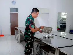 Dandim 0907/Tarakan Tinjau Kesiapan Operasional SPPG Khusus TNI AD