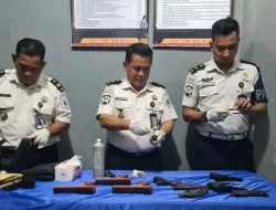 Lapas Banjarbaru Perkuat Keamanan Melalui Pemeriksaan Senjata Api Berkala