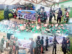 JUM’AT BERKAH DIMAKODIM 1703/DEIYAI, BAGIKAN BUBUR GRATIS UNTUK ANGGOTA KODIM DAN MASYARAKAT