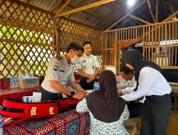 Rutan Pelaihari Gelar Pemeriksaan Kesehatan Gratis bagi Keluarga Warga Binaan dan Masyarakat Sekitar